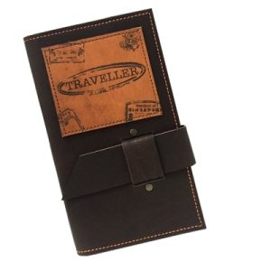 ПОРТМОНЕ ПУТЕШЕСТВЕННИКА "ПЕЧАТИ" КОНТРАСТ С ХЛЯСТИКОМ